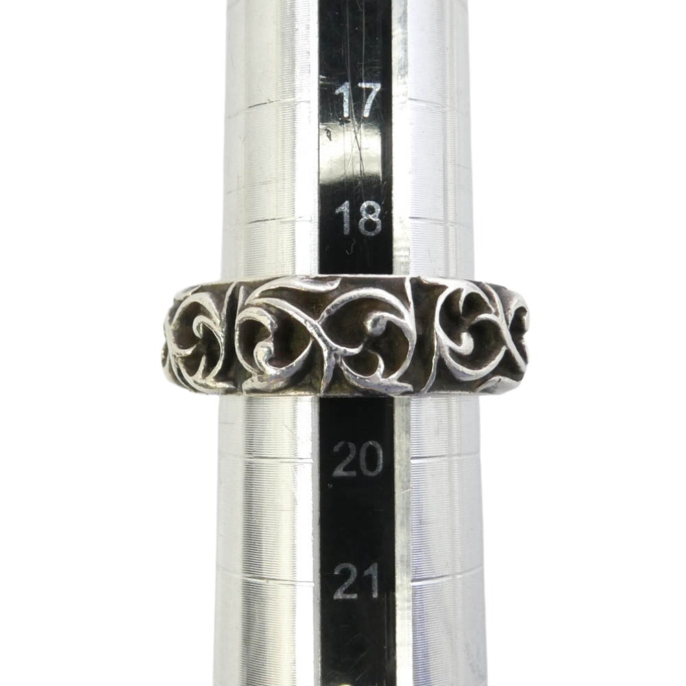 CHROME HEARTS クロムハーツ（原本無） ETRNITY VINE BAND エタニティ ヴァインバンド リング シルバー系 19号【中古】