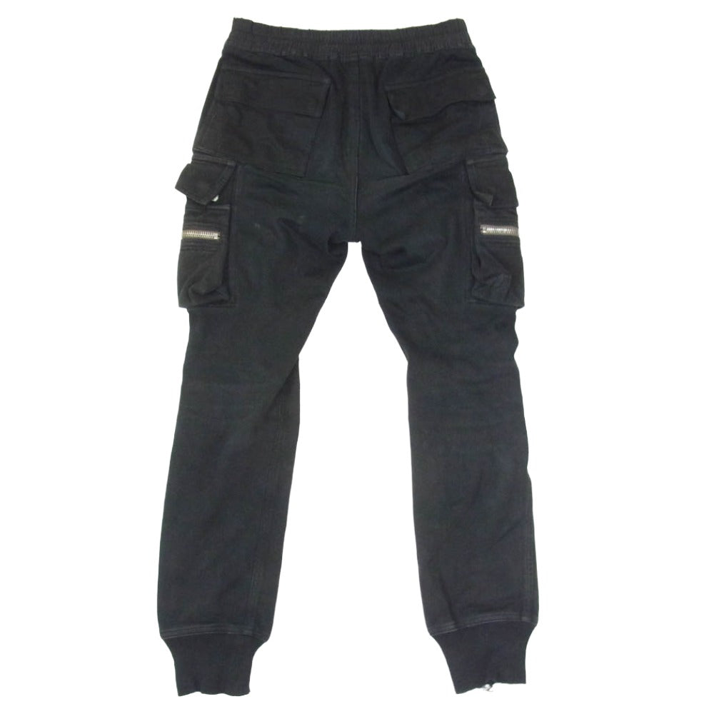 Rick Owens リックオウエンス 22AW RU02B2396-BA MASTODON CARGO マストドン カーゴ パンツ ブラック系 46【中古】
