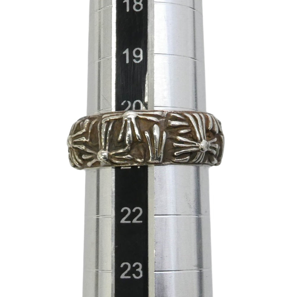 A&G エーアンドジー クロス モチーフ リング シルバー系 約20.5号【中古】
