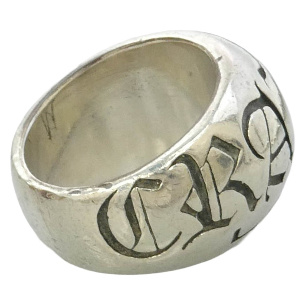 CRAZY PIG クレイジーピッグ GOTHIC HEAVY D RING ゴシック ヘヴィー ヘビー D リング シルバー系 18号【中古】