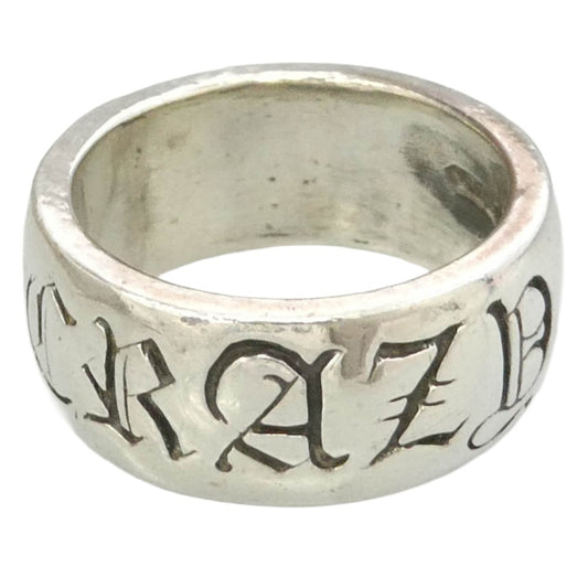 CRAZY PIG クレイジーピッグ OLD ENGLISH RING オールド イングリッシュ リング シルバー系 12.5号【中古】
