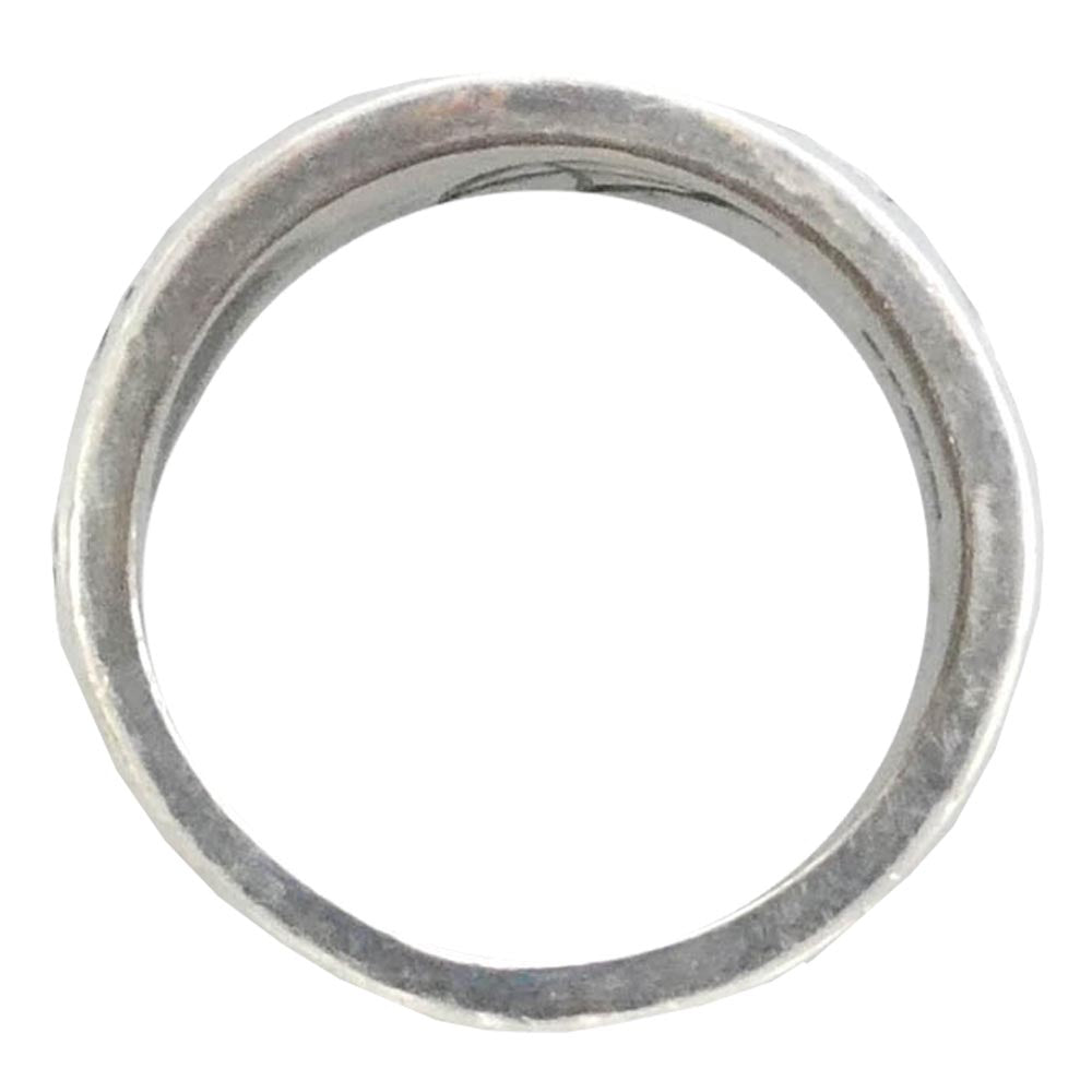 CRAZY PIG クレイジーピッグ OLD ENGLISH RING オールド イングリッシュ リング シルバー系 12.5号【中古】