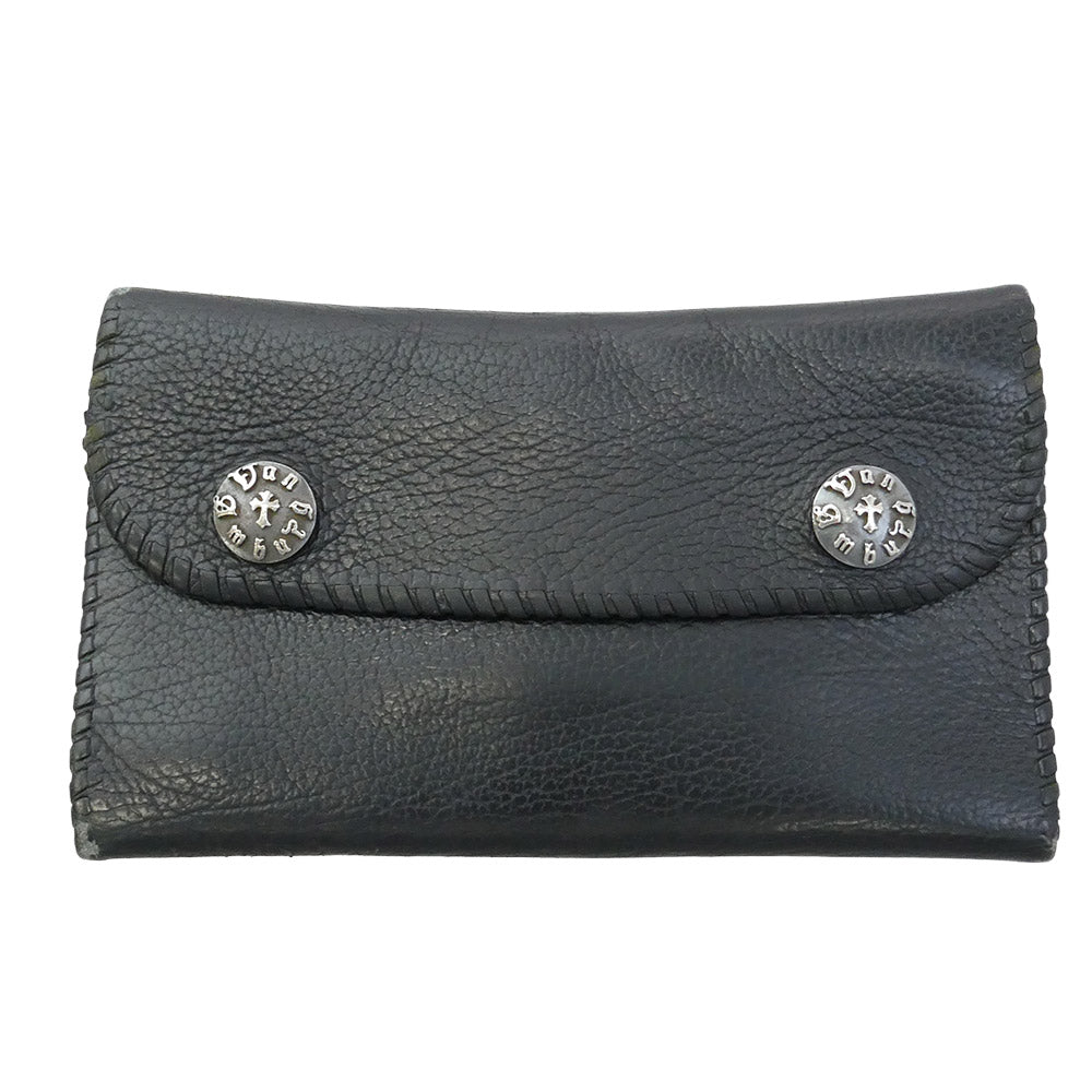 ヴァンアンバーグレザーズ CROSS INLAYED COWHIDE WALLET クロス