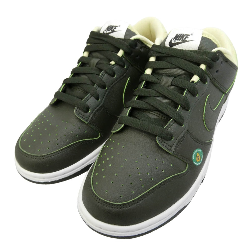 NIKE ナイキ DM7606-300 Women's Dunk Low Avocado ウィメンズ ダンク ロー アボカド ローカットスニーカー グリーン系 25.5cm【中古】