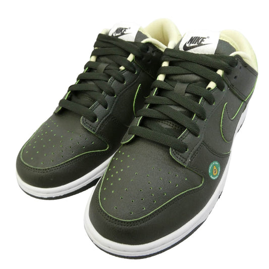 NIKE ナイキ DM7606-300 Women's Dunk Low Avocado ウィメンズ ダンク ロー アボカド ローカットスニーカー グリーン系 25.5cm【中古】