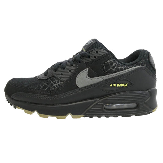 NIKE ナイキ DC3892-001 Air Max 90 Spider Web エアマックス90 スパイダーウェブ ローカットスニーカー ブラック系 26cm【中古】