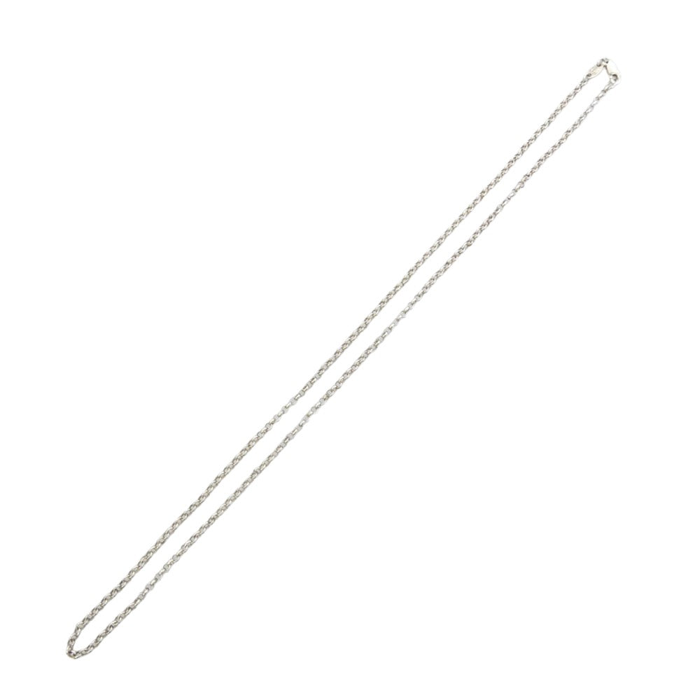 CHROME HEARTS クロムハーツ（原本無） NECKCHAIN 18inch 18インチ ロールチェーン ネックレス シルバー系【中古】