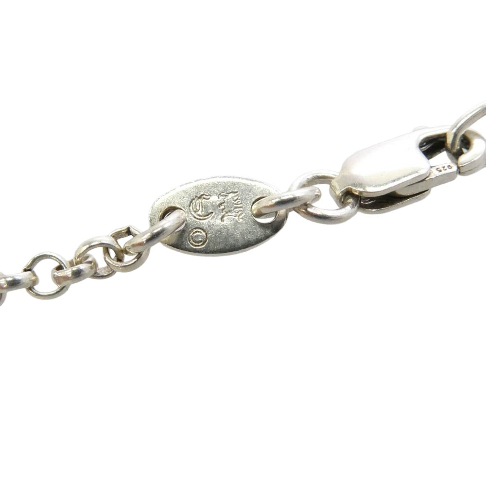 CHROME HEARTS クロムハーツ（原本無） NECKCHAIN 18inch 18インチ ロールチェーン ネックレス シルバー系【中古】
