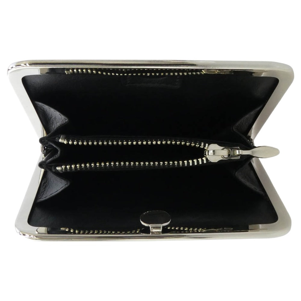 モルフェ SAC A MAIN サック ア マン Framed Half Wallet フレームド ハーフ ウォレット 財布 ブラック系【中古】