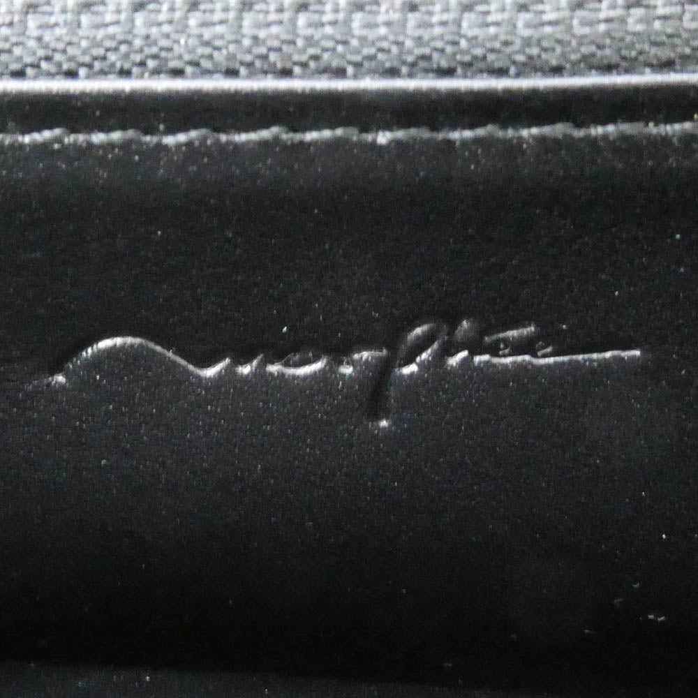モルフェ SAC A MAIN サック ア マン Framed Half Wallet フレームド ハーフ ウォレット 財布 ブラック系【中古】
