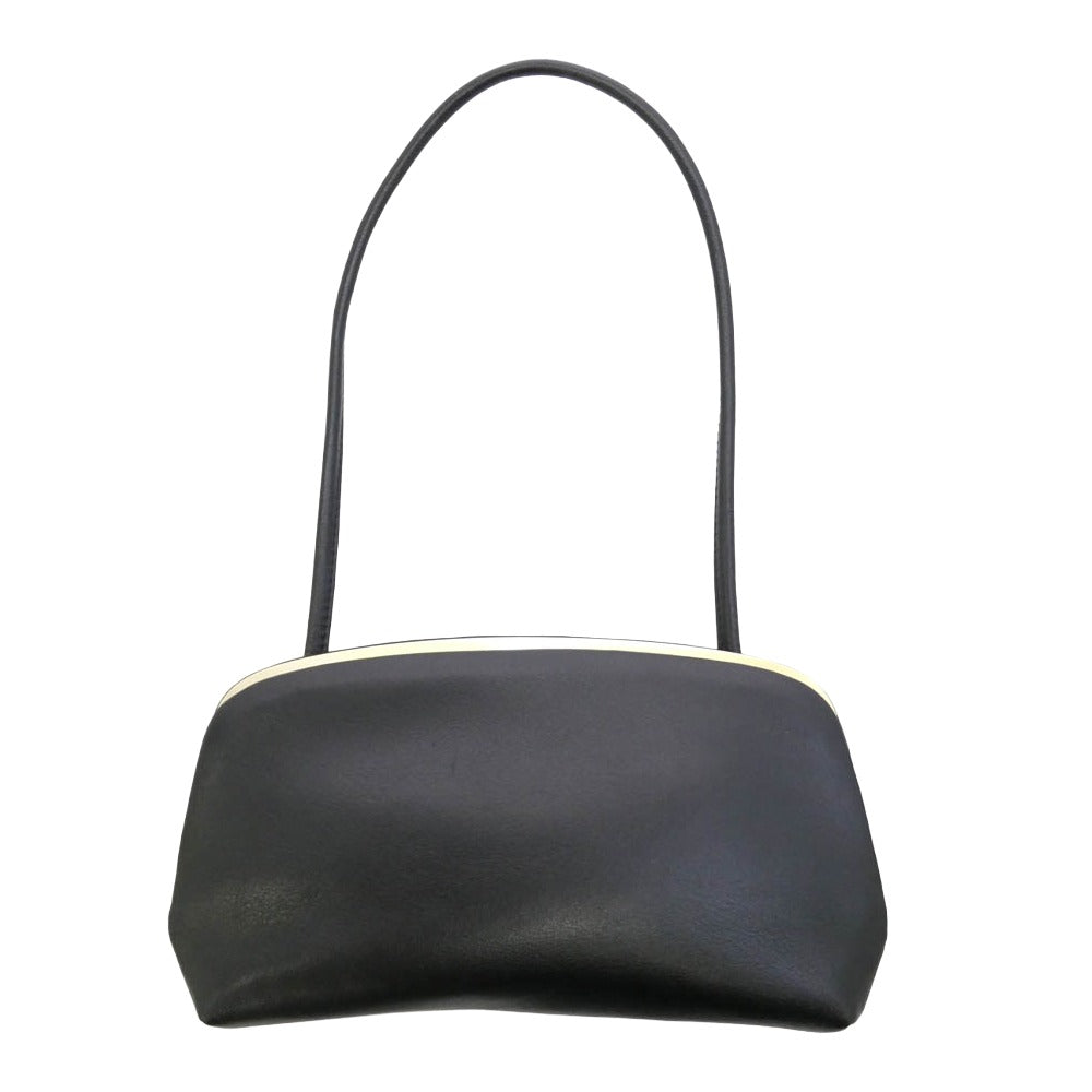 モルフェ SAC A MAIN サック ア マン Framed One-Shoulder Bag フレームド ワンショルダー ミニ バッグ ブラック系【中古】