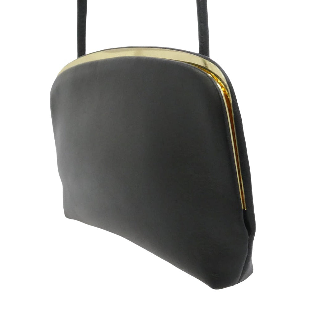 モルフェ SAC A MAIN サック ア マン Framed One-Shoulder Bag フレームド ワンショルダー ミニ バッグ ブラック系【中古】