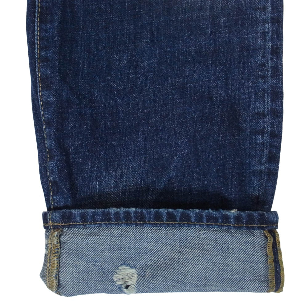 DSQUARED2 ディースクエアード 13AW S74LA0554 ダメージ加工 デニム パンツ インディゴブルー系 50【中古】