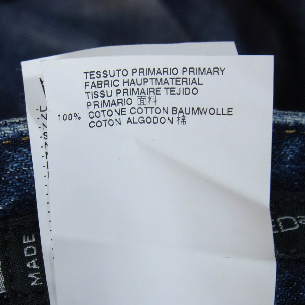 DSQUARED2 ディースクエアード 13AW S74LA0554 ダメージ加工 デニム パンツ インディゴブルー系 50【中古】