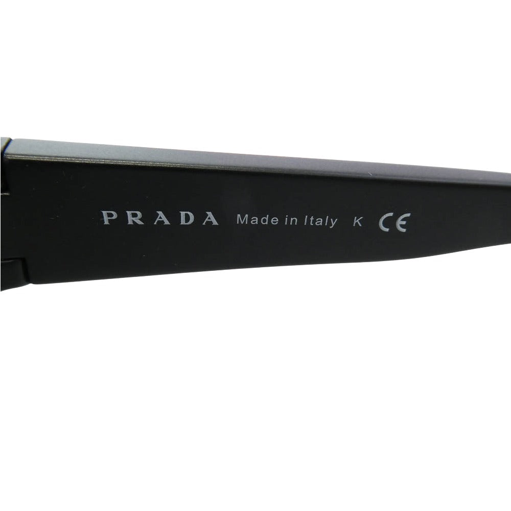 PRADA プラダ SPS 03L サングラス アイウェア フレーム：ブラック系、レッド系　レンズ：ブラック系 64□18【中古】