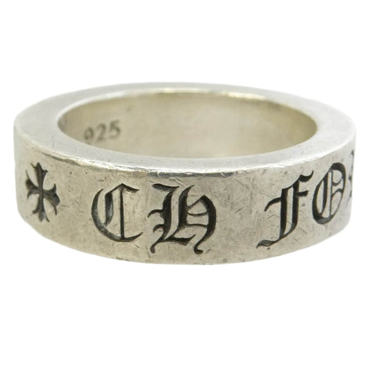 CHROME HEARTS クロムハーツ（原本無） 6mm SPACER FOREVER 6mm スペーサー フォーエバー シルバー リング シルバー系 約15.5号【中古】