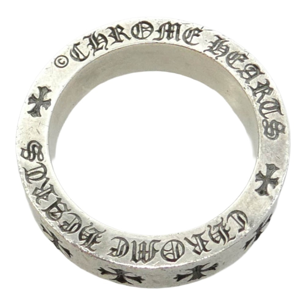 CHROME HEARTS クロムハーツ（原本無） 6mm SPACER FOREVER 6mm スペーサー フォーエバー シルバー リング シルバー系 約15.5号【中古】