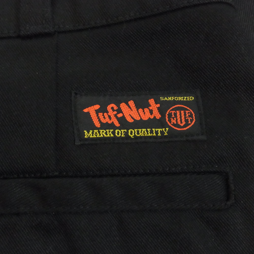 タフナッツ TN42300 T/C WORK TROUSERS ワーク トラウザーズ パンツ ブラック系 表記無し【中古】