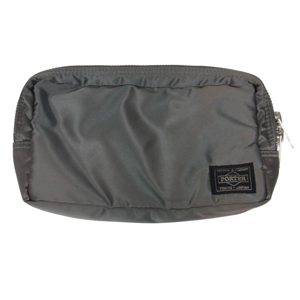 PORTER ポーター TANKER タンカー ポーチ グレー系【中古】
