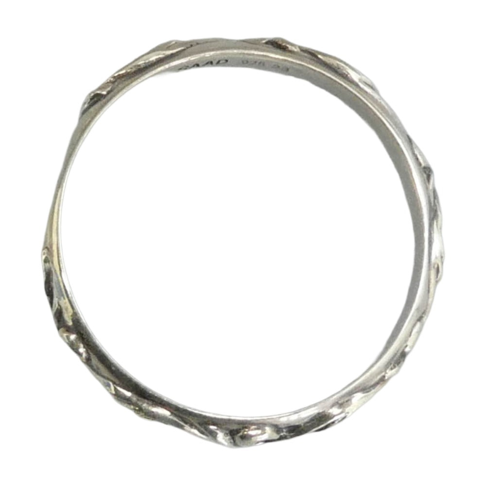 SAAD サード 唐草 アラベスクリング シルバー系【中古】