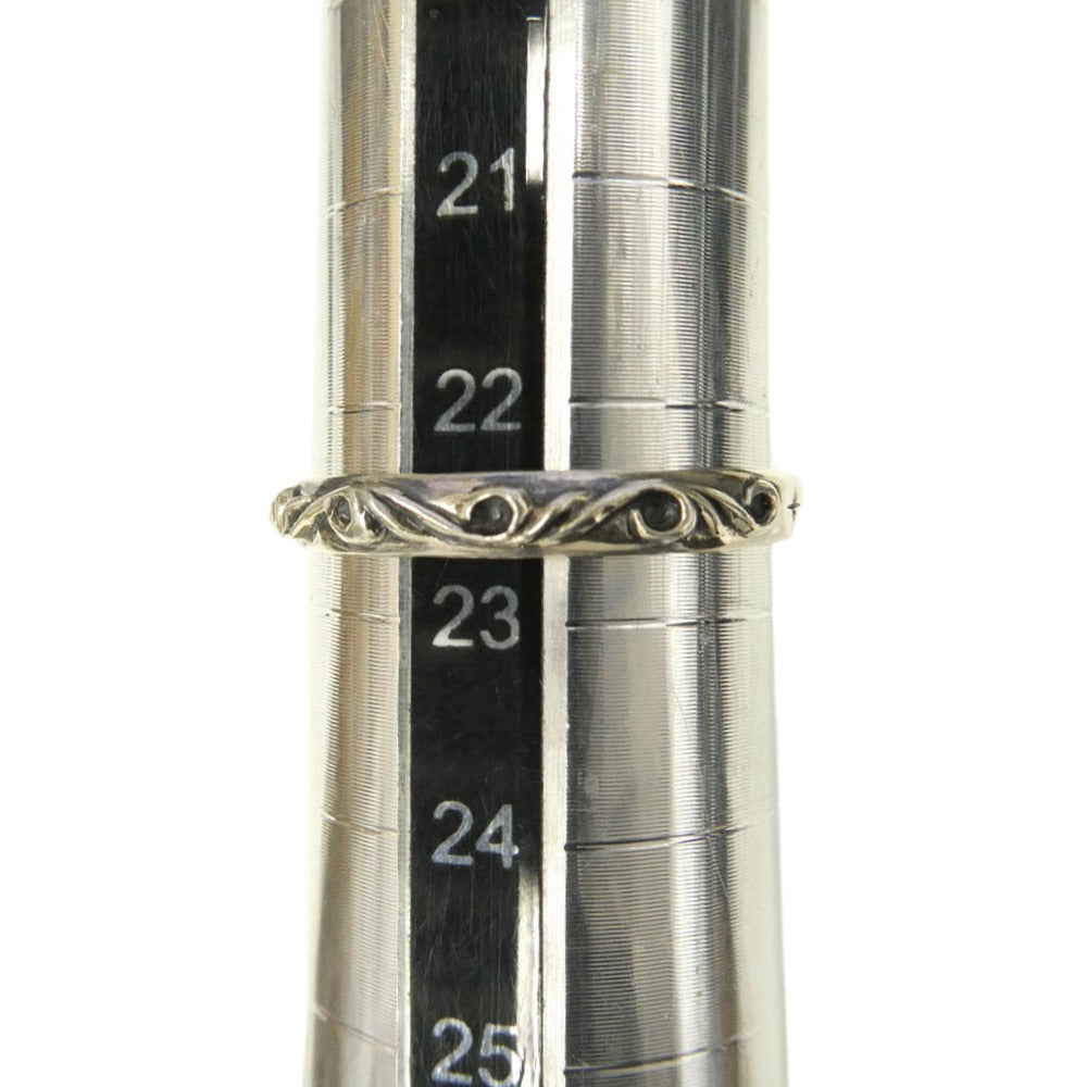 【美品】SAAD サード シルバー925 リング 21号 唐草 アラベスク 彫り SAAD サード 唐草 アラベスクリング シルバー系【中古】 – ブランド