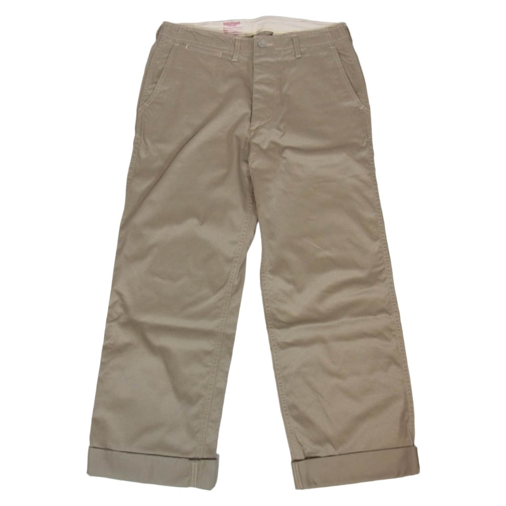 TCB jeans ティージービージーンズ Stay Gold Chino ステイ ゴールド チノ パンツ ベージュ系 32【中古】