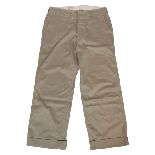 TCB jeans ティージービージーンズ Stay Gold Chino ステイ ゴールド チノ パンツ ベージュ系 32【中古】