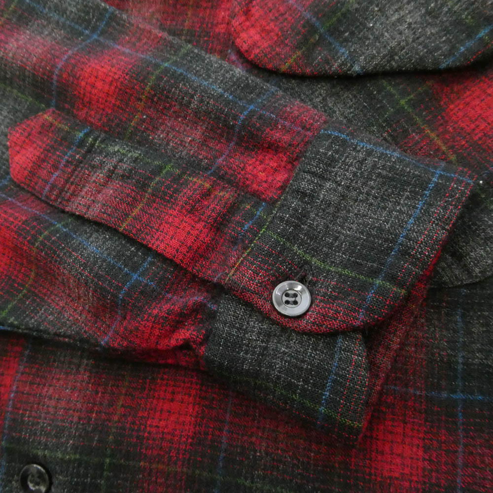 PENDLETON ペンドルトン 50s USA製 ウールチェックシャツ マルチカラー系 M【中古】