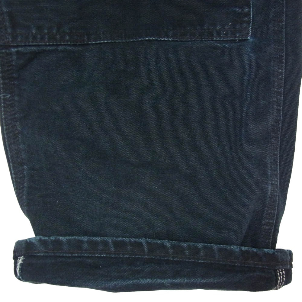 Carhartt カーハート 90s USA製 ダブルニー ダック ペインター パンツ ブラック系 ネイビー系 40【中古】