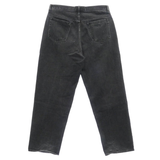 Supreme シュプリーム 22AW BAGGY JEAN WOOSTERタグ バギー ジーンズ ブラックデニム パンツ ダークネイビー系 32【中古】