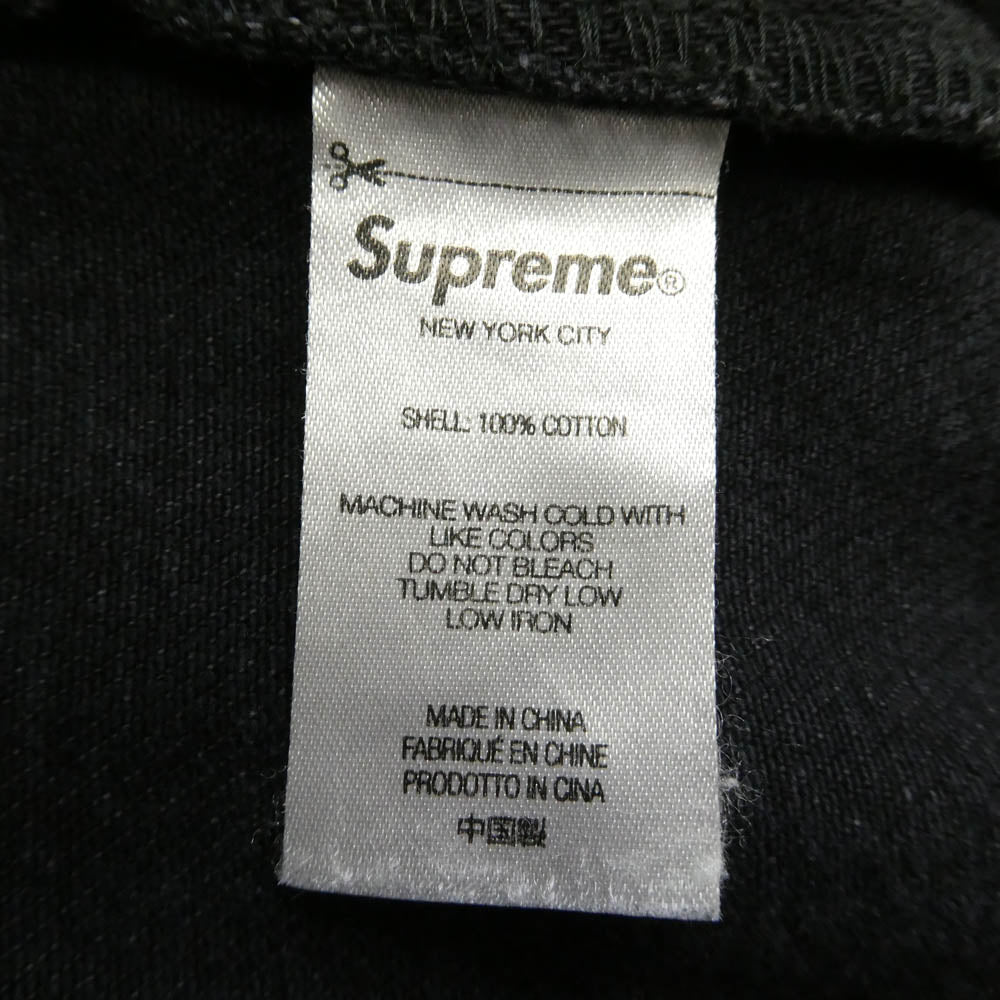 Supreme シュプリーム 22AW BAGGY JEAN WOOSTERタグ バギー ジーンズ ブラックデニム パンツ ダークネイビー系 32【中古】