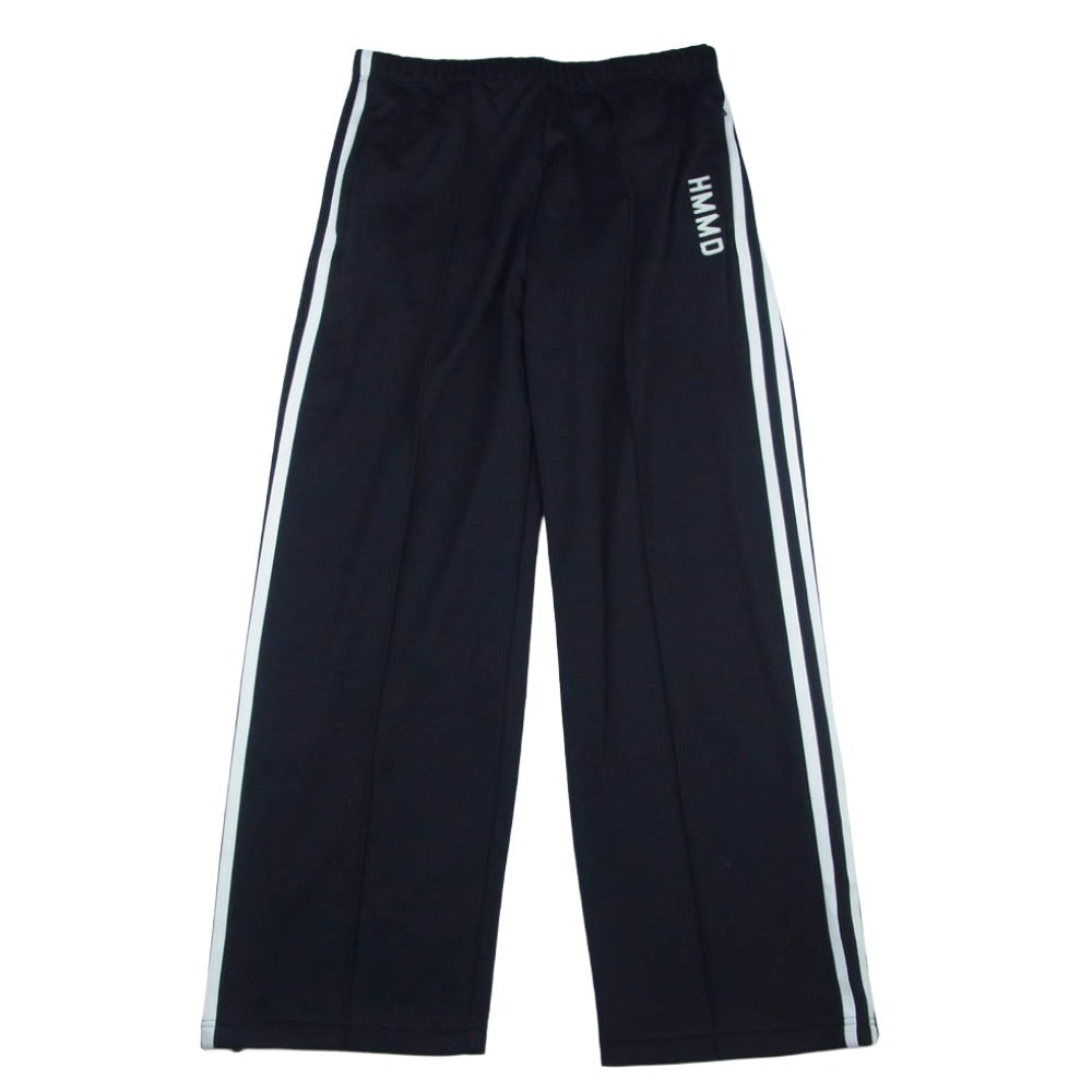 HUMAN MADE ヒューマンメイド HM31PT010 TRACK PANTS サイドライン 裾ジップ トラックパンツ ブラック系 XL【中古】