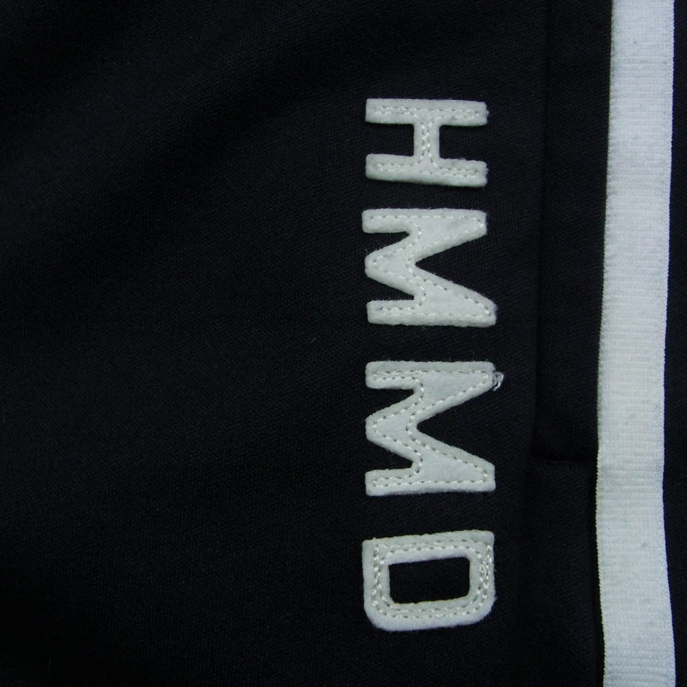 HUMAN MADE ヒューマンメイド HM31PT010 TRACK PANTS サイドライン 裾ジップ トラックパンツ ブラック系 XL【中古】