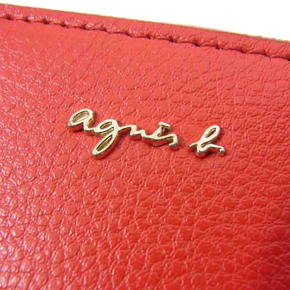 agnes b. アニエスベー VOYAGE ボヤージュ ショルダーバッグ レッド系【中古】