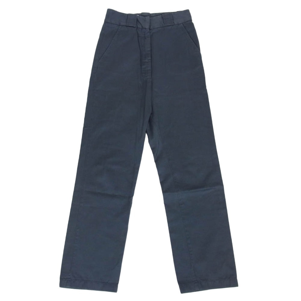 MAISON MARTIN MARGIELA メゾンマルタンマルジェラ ここのえタグ シックス 6ライン コットン パンツ 青緑灰系 38【中古】