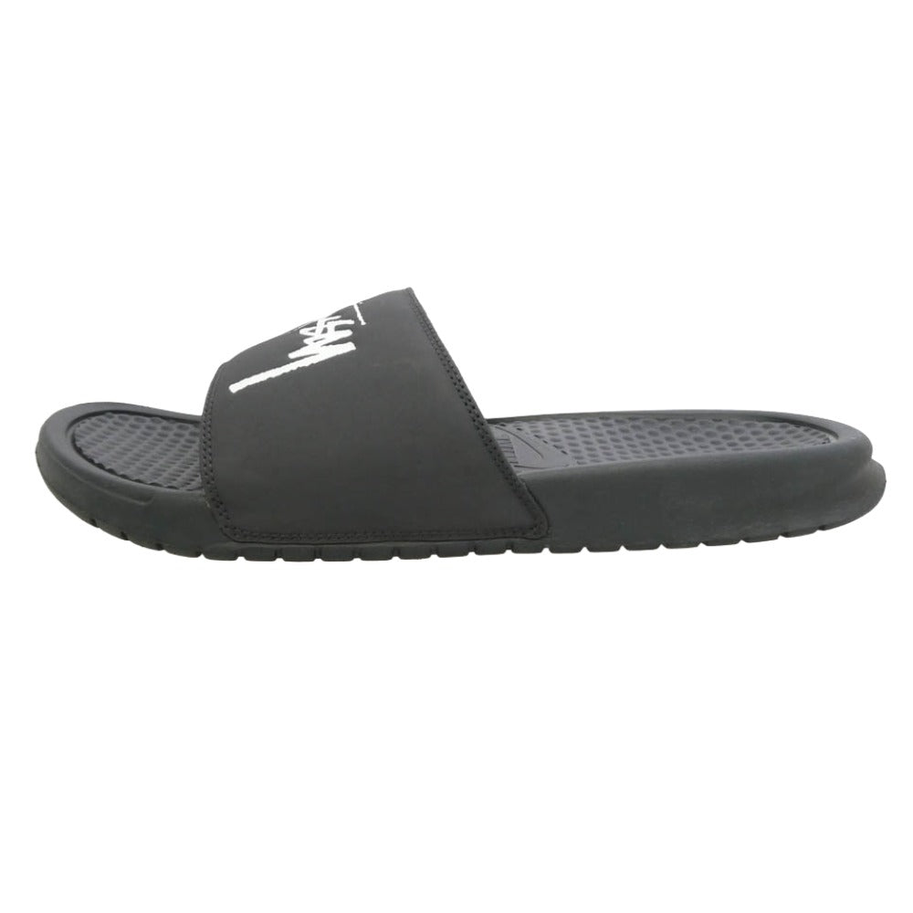 290)ナイキ ステューシー ベナッシ スリッパ ブラック NIKE STUSSY