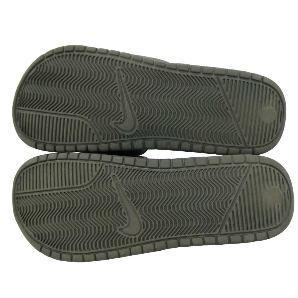 NIKE ナイキ STUSSY ステューシー CW2787-001 × Stussy ステューシー Benassi Slide ベナッシ スライド サンダル ブラック系 28cm【中古】