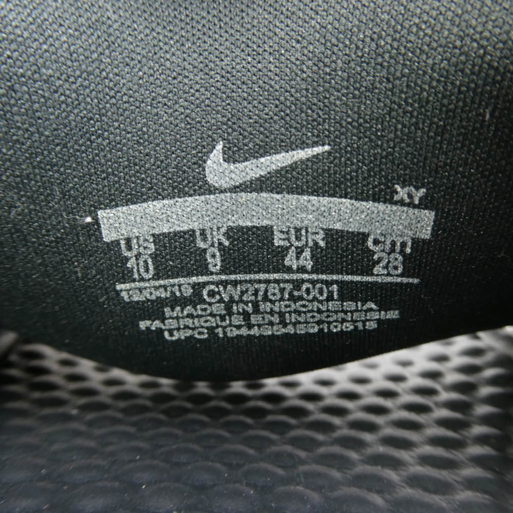 NIKE ナイキ STUSSY ステューシー CW2787-001 × Stussy ステューシー Benassi Slide ベナッシ スライド サンダル ブラック系 28cm【中古】