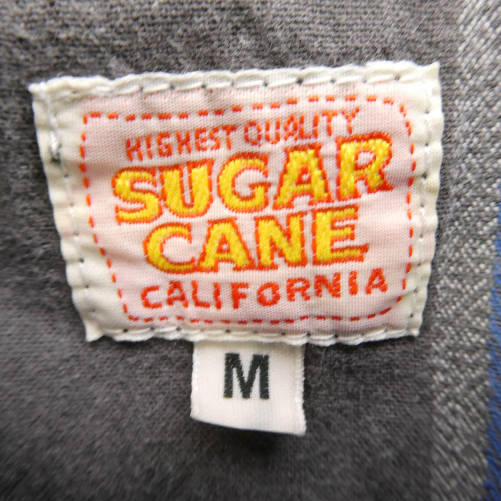 SUGAR CANE シュガーケーン SC22656 東洋エンタープライズ チェック ウエスタン シャツ 長袖シャツ グレー系 M【中古】