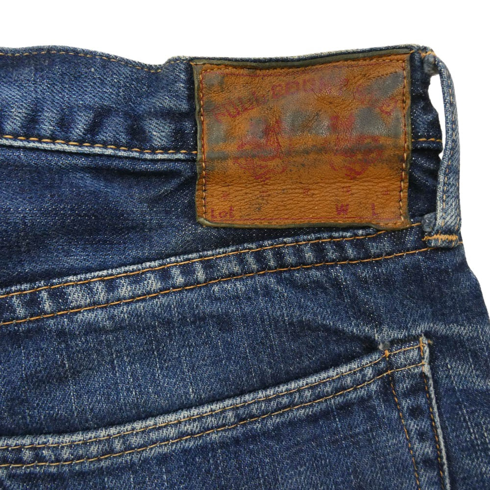 FULLCOUNT フルカウント Slim Natural Flare スリムナチュラルフレア 1616 デニムパンツ インディゴブルー系 30【中古】