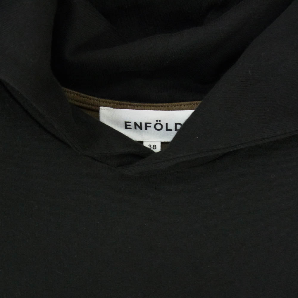 ENFOLD エンフォルド 300EA280-0040 CUT AND SEWN プルオーバー パーカー マルチカラー系 38【中古】