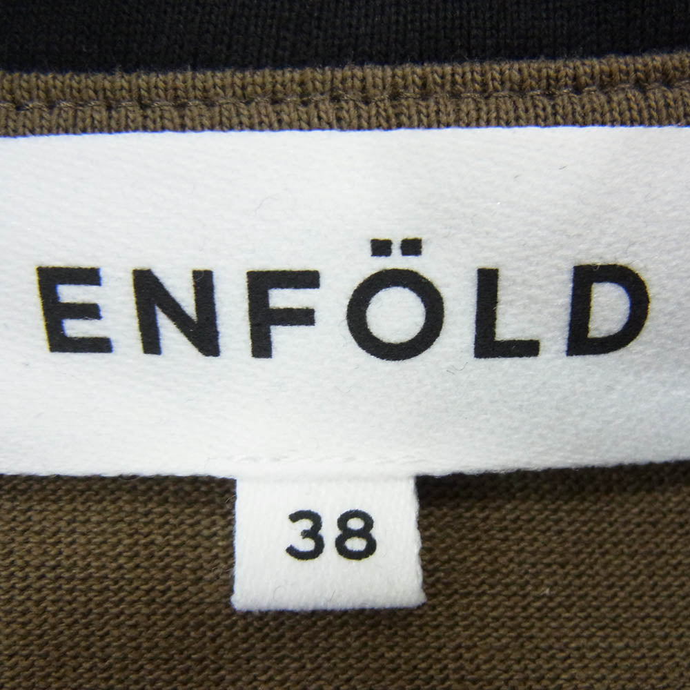 ENFOLD エンフォルド 300EA280-0040 CUT AND SEWN プルオーバー パーカー マルチカラー系 38【中古】