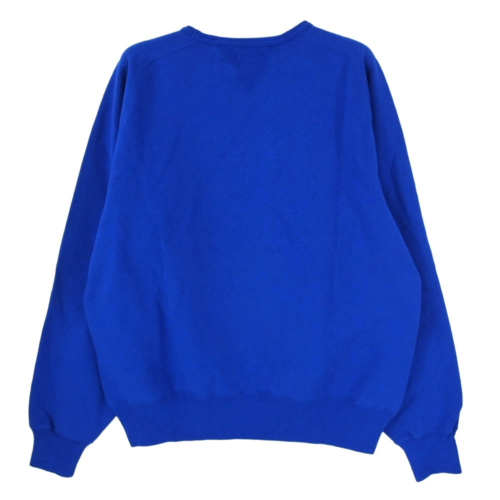リノ H2202-CS013 FREEDOM SLEEVE SWEAT フリーダム スリーブ スウェット トレーナー ブルー系 1【中古】