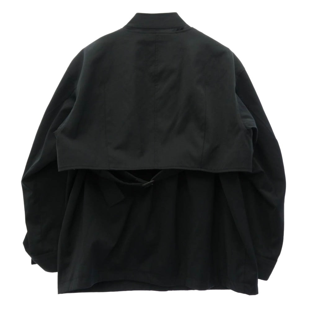 CLANE クラネ 14101-0032 ボレロ ノースリーブ セット 3WAY アレンジ ジャケット ダークネイビー系 1【中古】