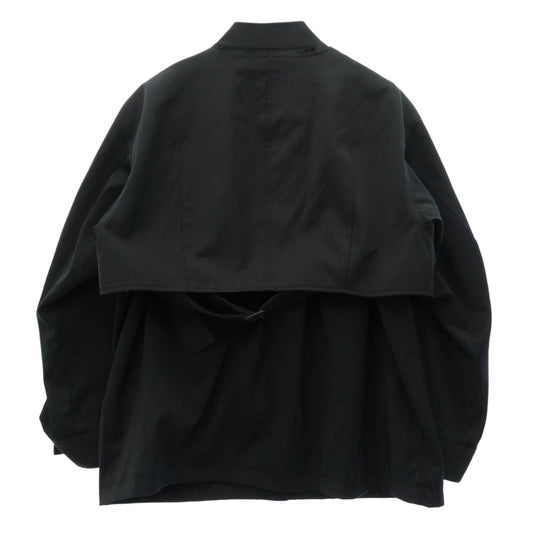 CLANE クラネ 14101-0032 ボレロ ノースリーブ セット 3WAY アレンジ ジャケット ダークネイビー系 1【中古】