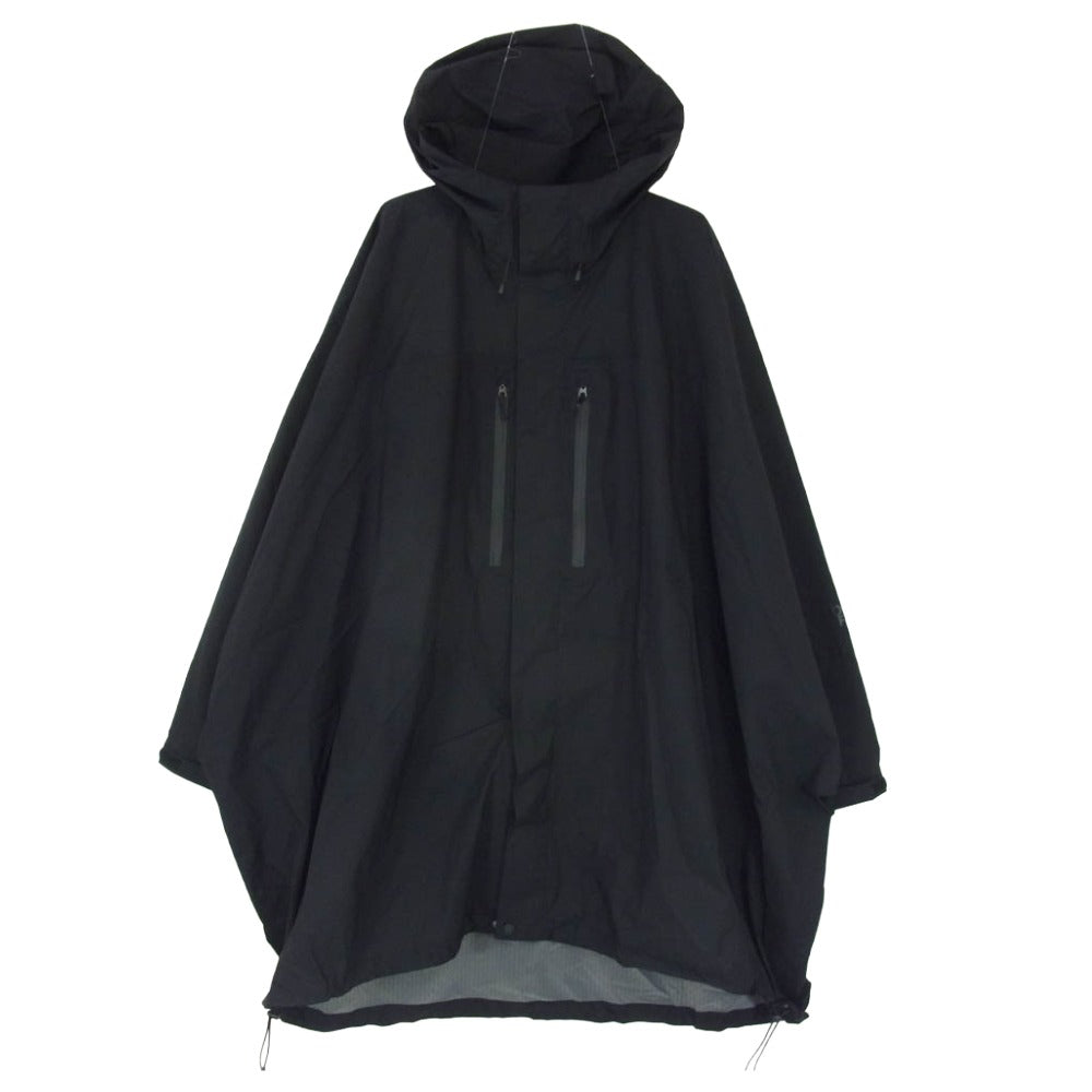 THE NORTH FACE ノースフェイス NP12232 TAGUAN PONCHO タグアン ポンチョ レインコート ブラック系 M WM【中古】