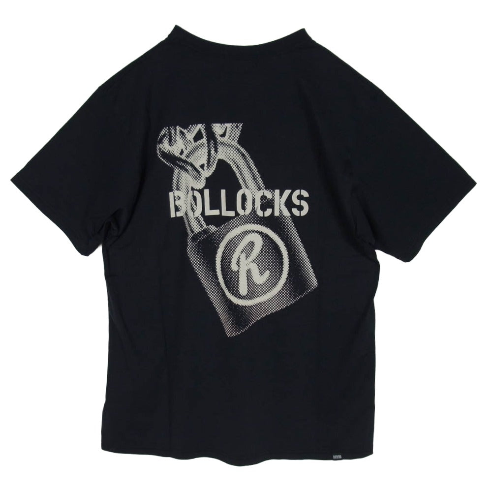 HYSTERIC GLAMOUR ヒステリックグラマー 26SS 02261CT36 DENNIS MORRIS/SID STOCKHOLM 1977 デニス・モリス グラフィック プリント Tシャツ ブラック系 L【極上美品】【中古】