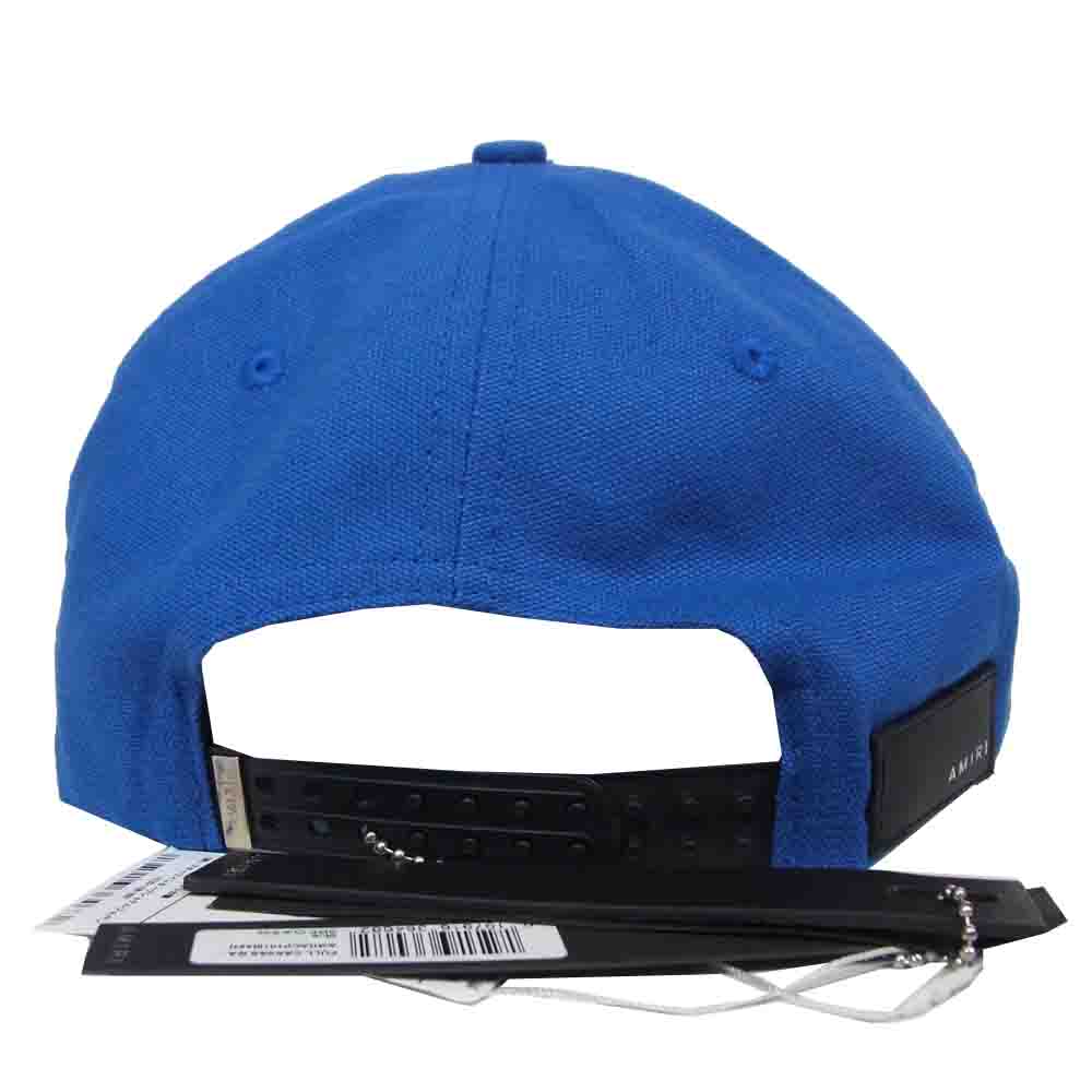 AMIRI アミリ SRAMHACP1016SMRBC012 FULL CANVAS MA HAT フル キャンバス トラッカー ハット ロゴ キャップ ブルー系 UNI【新古品】【未使用】【中古】