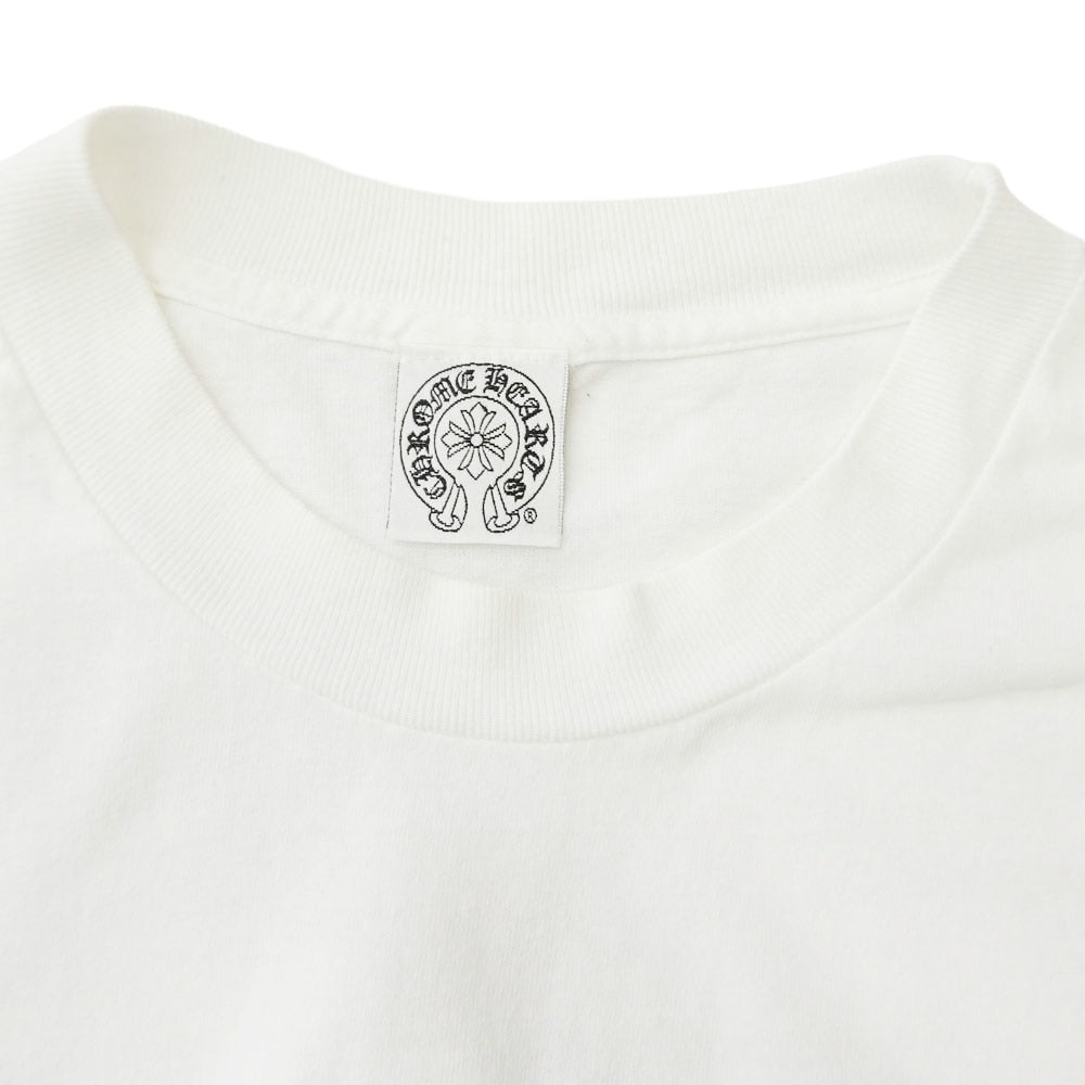 CHROME HEARTS クロムハーツ（原本無） OLD FLORAL CROSS L/S T-SHIRT オールド フローラルクロス バックプリント 長袖Tシャツ【中古】