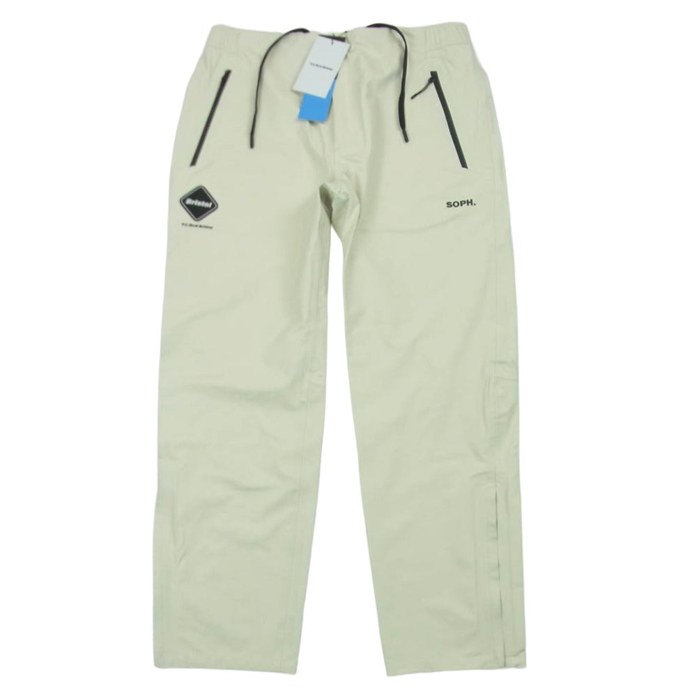 F.C.R.B. エフシーアールビー 25SS FCRB-250002 AUTHENTIC UTILITY TEAM PANTS オーセンティック ユーティリティ チーム ナイロン パンツ オフホワイト系 M【新古品】【未使用】【中古】